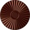 Ekena Millwork Shakuras Ceiling Medallion (For Canopies up to 5"), Hand-Painted Antique Copper, 19 3/4"OD x 1 3/8"P CM20SHACS - alternate 1